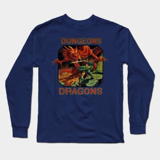 Vintage dungeons and dragons Long Sleeve T-Shirt